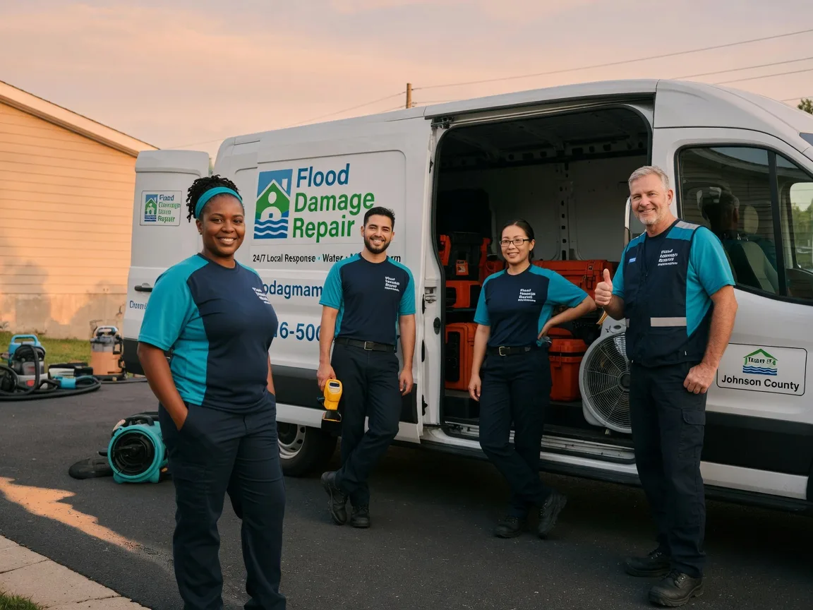 Water Damage Restoration company in Kincaid, KS